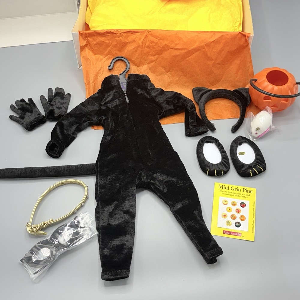 AMERICAN GIRL PC Doll Complete Kitty Cat Outfit-Introduced 1998/Retired 2002 NEW